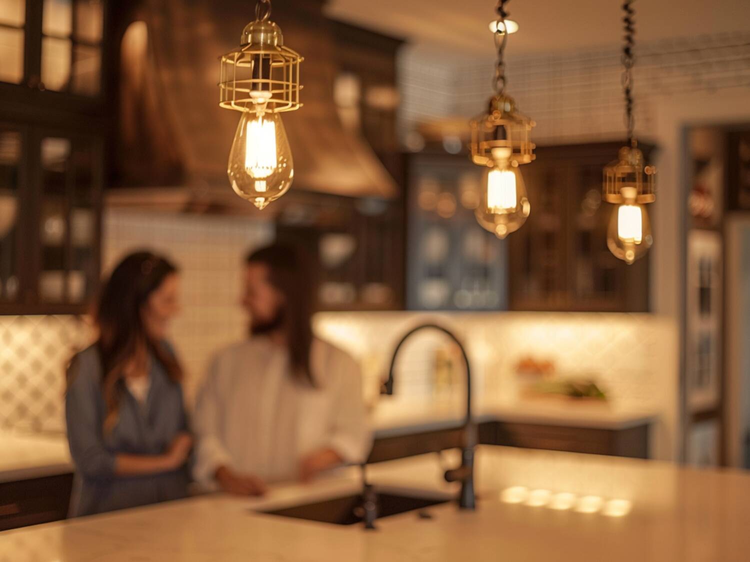 Jakie lampy wiszące najlepiej sprawdzą się w kuchniach z wyspami w stylu klasycznym