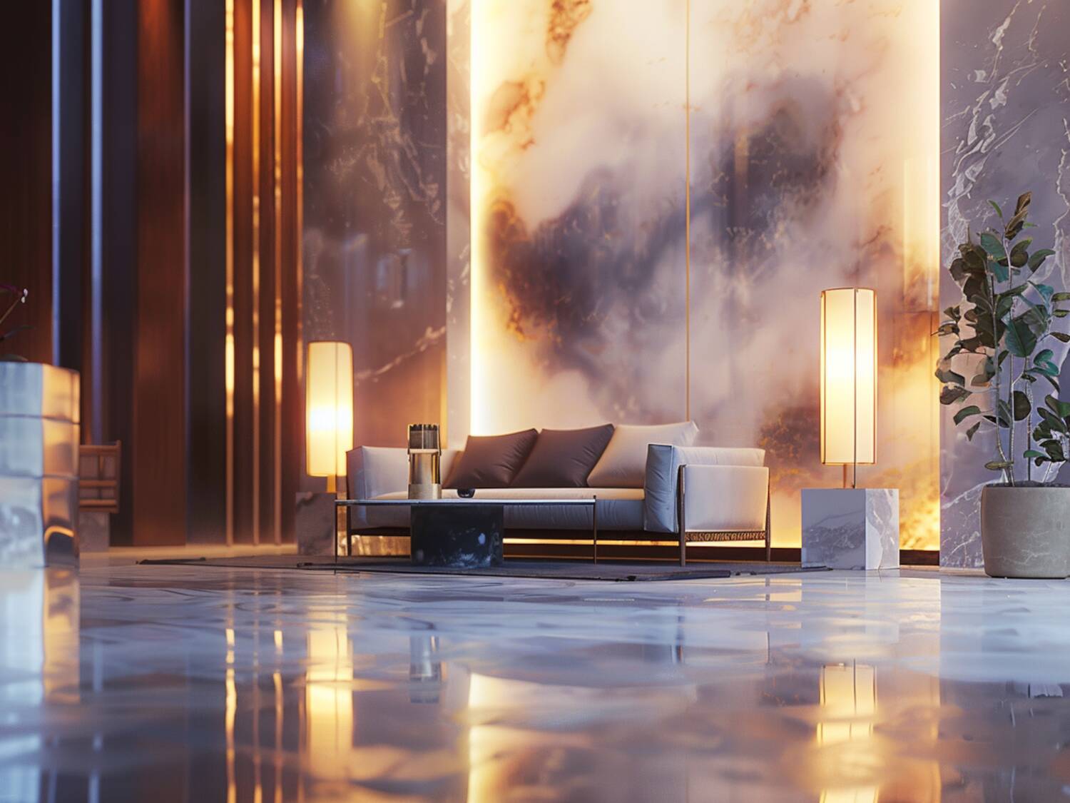 Jakie lampy stojące najlepiej pasują do przestronnych wnętrz