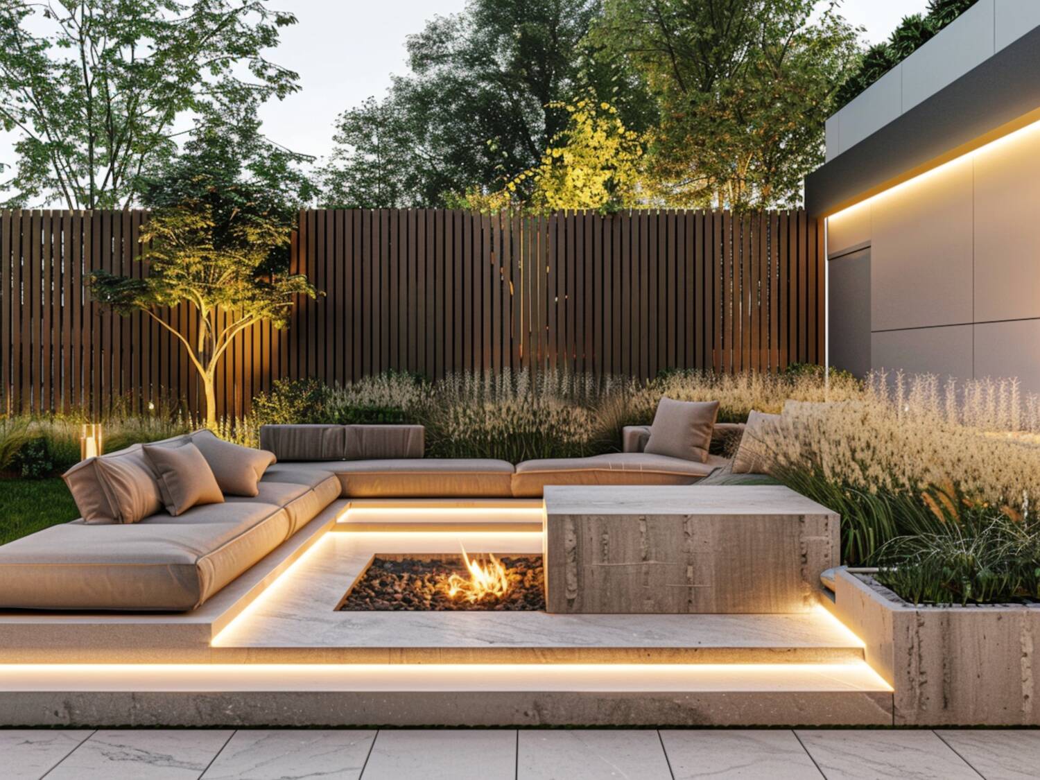 Jak zaaranżować przestrzeń relaksacyjną w ogrodzie z nowoczesnym oświetleniem