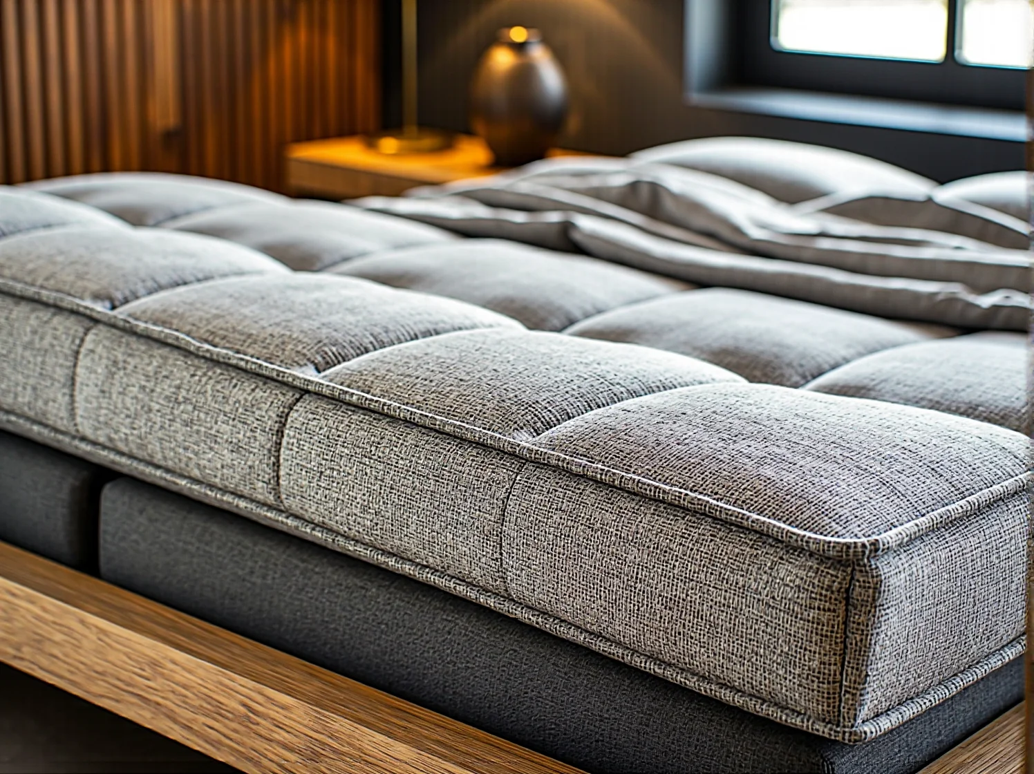 Inspiracja na sypialnię z naturalnymi meblami dębowymi przyjaznymi środowisku