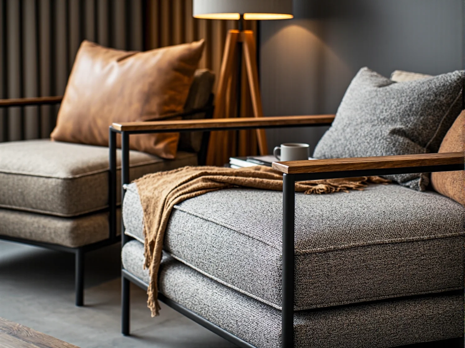 Minimalistyczne kinkiety zewnętrzne podkreślające architekturę domu