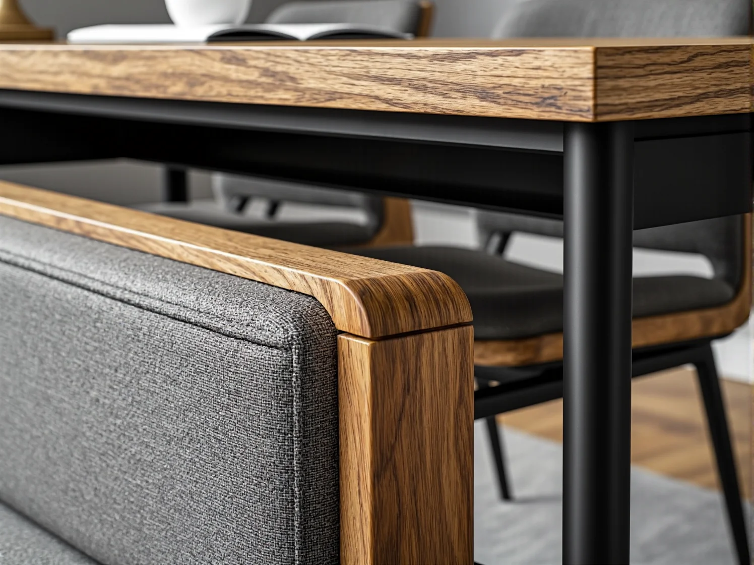 Inspirująca strefa nauki dla ucznia z dobrym oświetleniem i miejscem na książki.