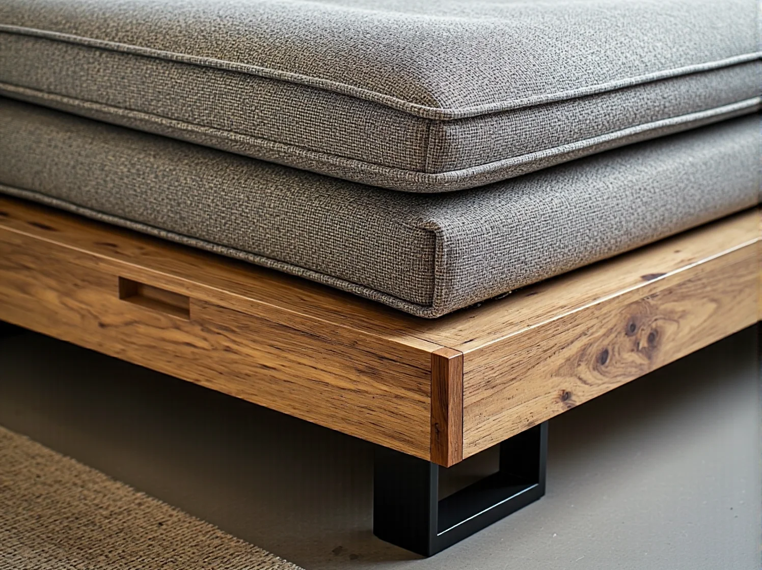 Stylowa komoda z certyfikatem FSC w jasnej i ekologicznej przestrzeni do snu