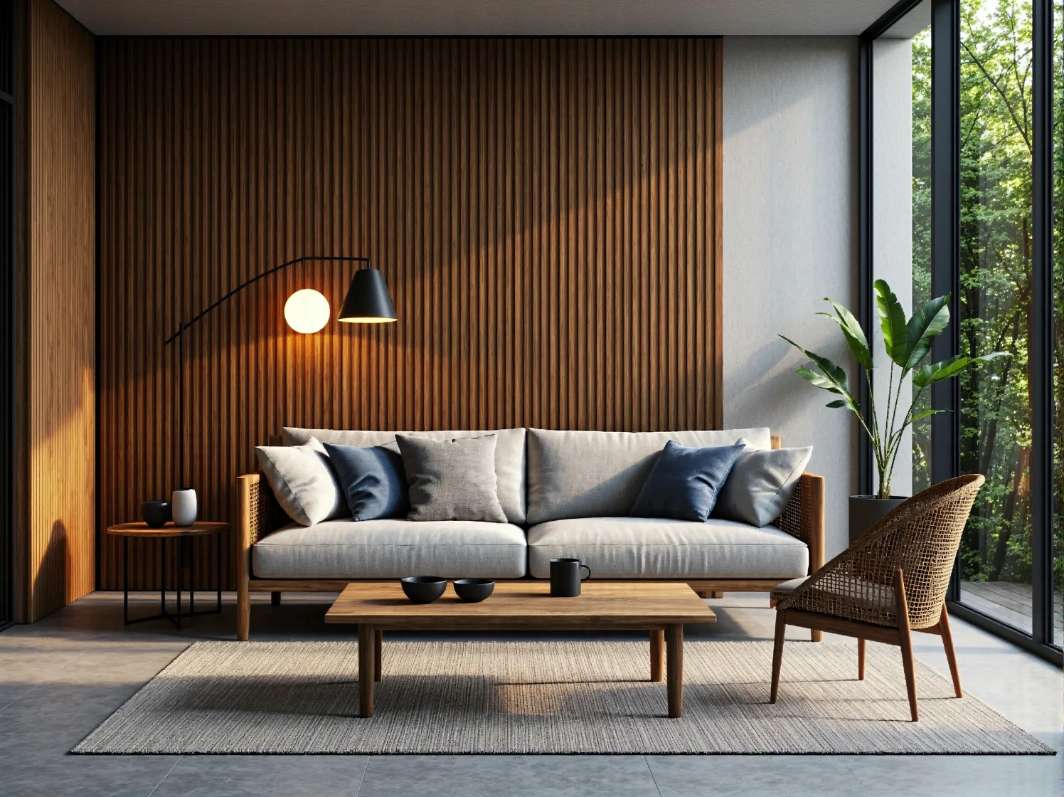 Wydajne oświetlenie solarne LED wzdłuż kamiennego chodnika w ogrodzie